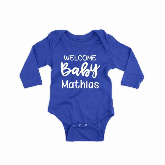 Body personalizat Welcome Baby - Body personalizat Welcome Baby