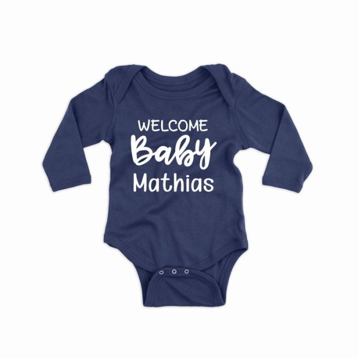 Body personalizat Welcome Baby