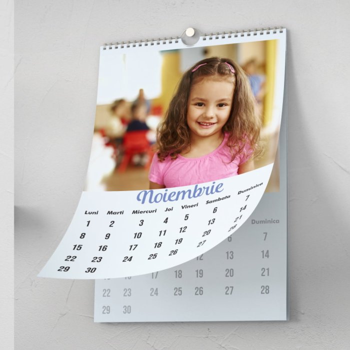 Calendar personalizat cu fotografii