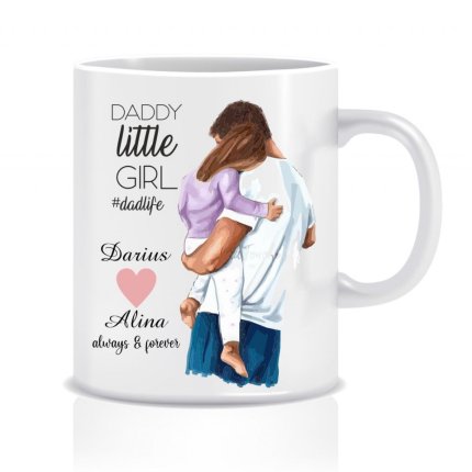 Cana personalizata pentru tatici - Daddy's daughter