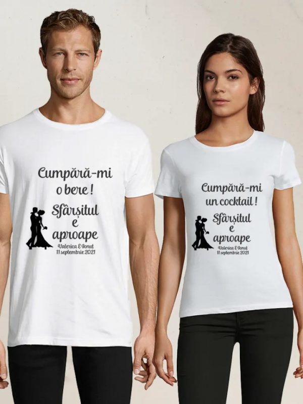sex Merchandiser Popular Set de tricouri personalizate pentru miri - Creativ Gift