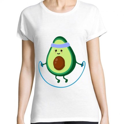 Tricou personalizat avocado - coarda
