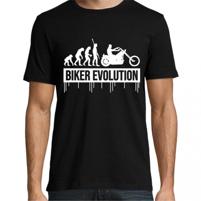 Tricou personalizat Biker evolution