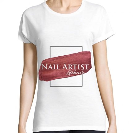 Tricou personalizat Nail's artist