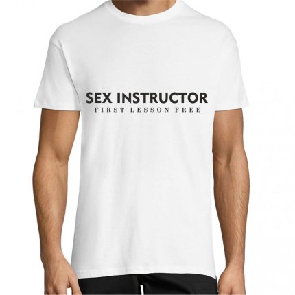 Tricou personalizat Sex instructor