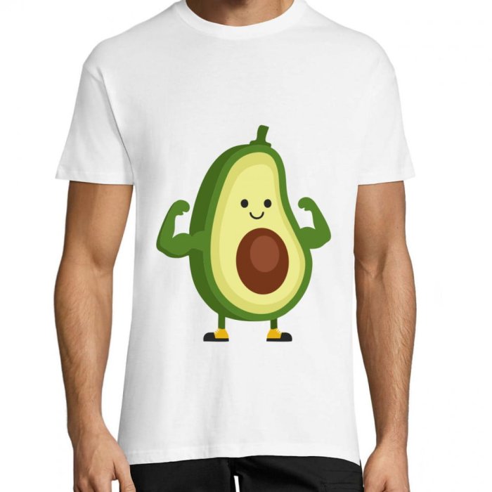 Tricou personalizat strong avocado