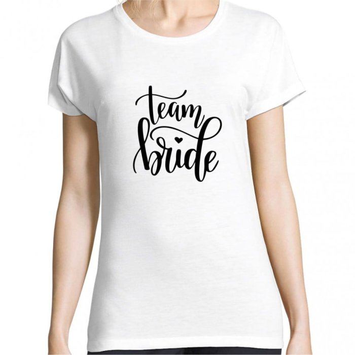 Tricou personalizat Team Bride
