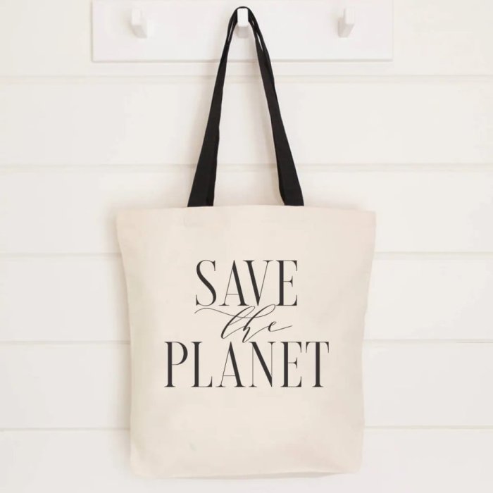 Geanta personalizata Save the planet