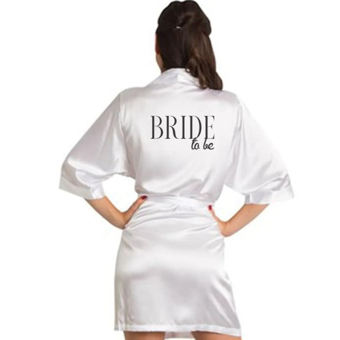 Halat personalizat pentru mirese - Bride to be