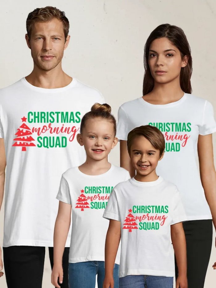 Set de tricouri personalizate de Craciun - Christmas Squad