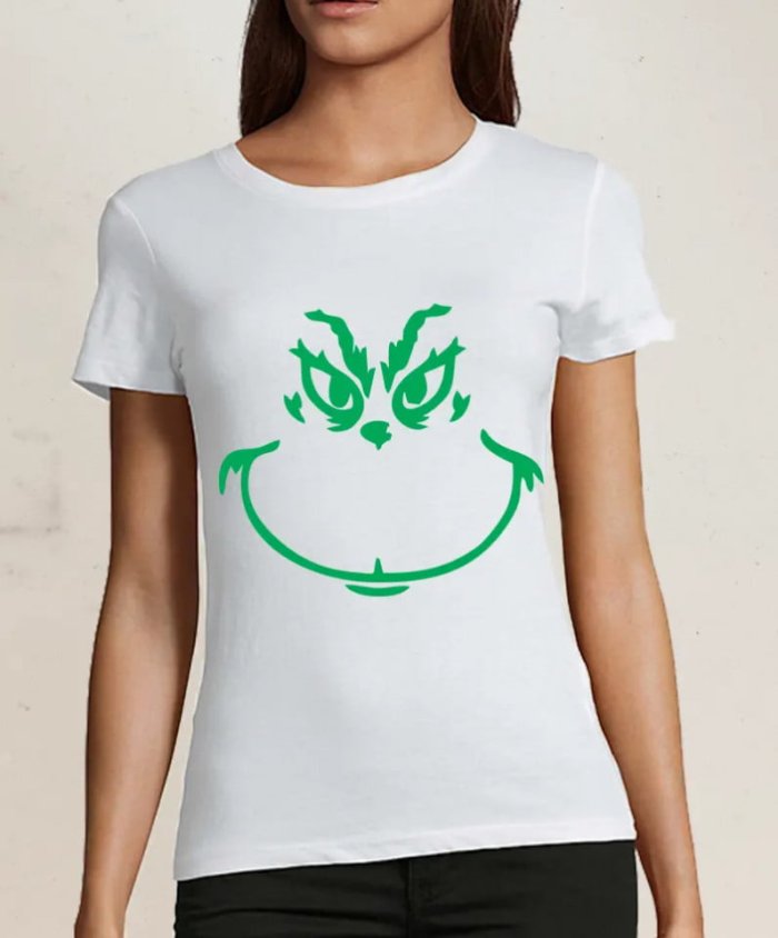 Tricou personalizat Grinch face - Tricou personalizat Grinch face