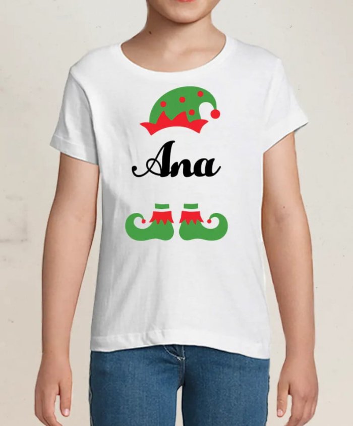 Tricou personalizat pentru copii cu elf - Tricou personalizat pentru copii cu elf