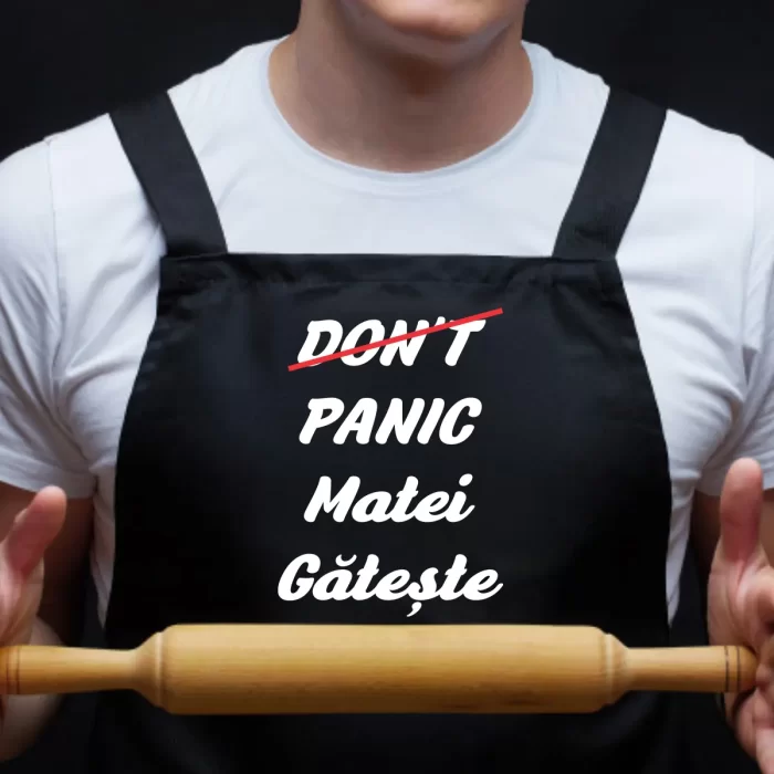 Sort personalizat Don't panic