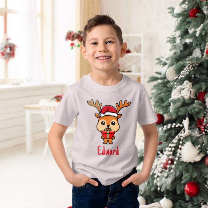 Tricou personalizat pentru copii Rudolf